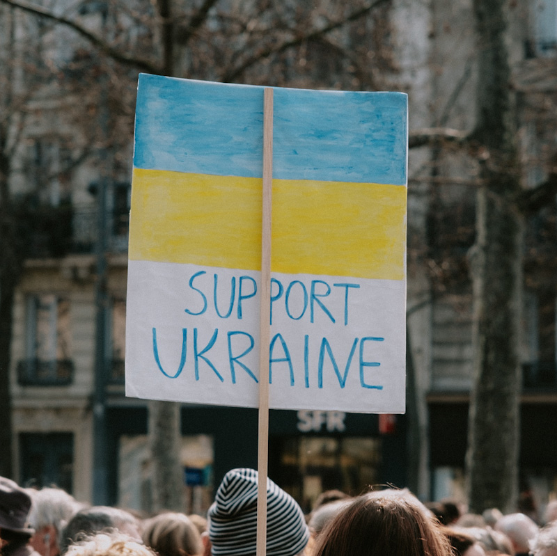 Transparent support Ukraine